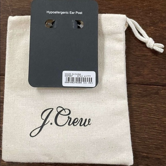 J.Crew-Hoop huggie drop earrings-new - Picture 4 of 8